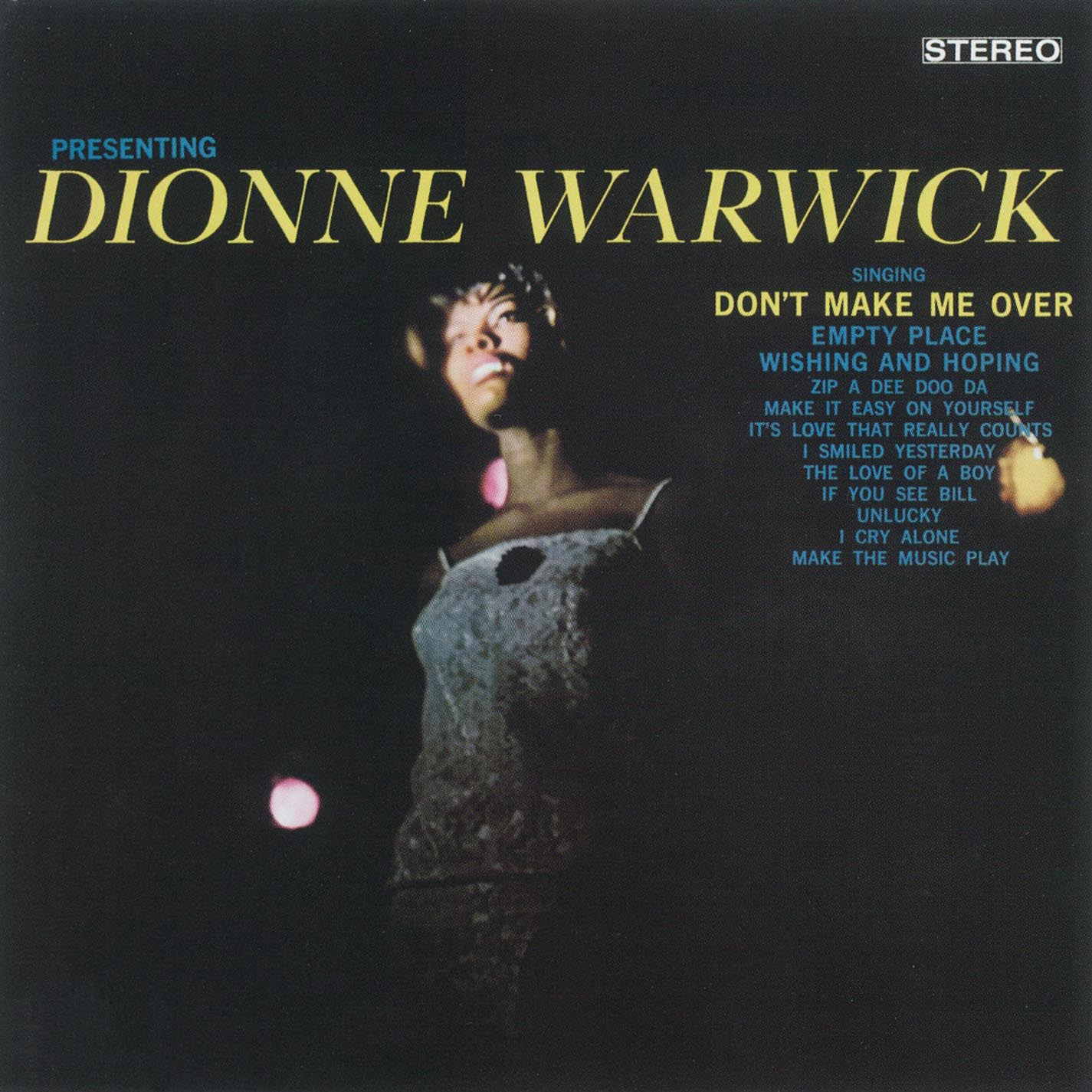 (1963) Presenting Dionne Warwick — album cover