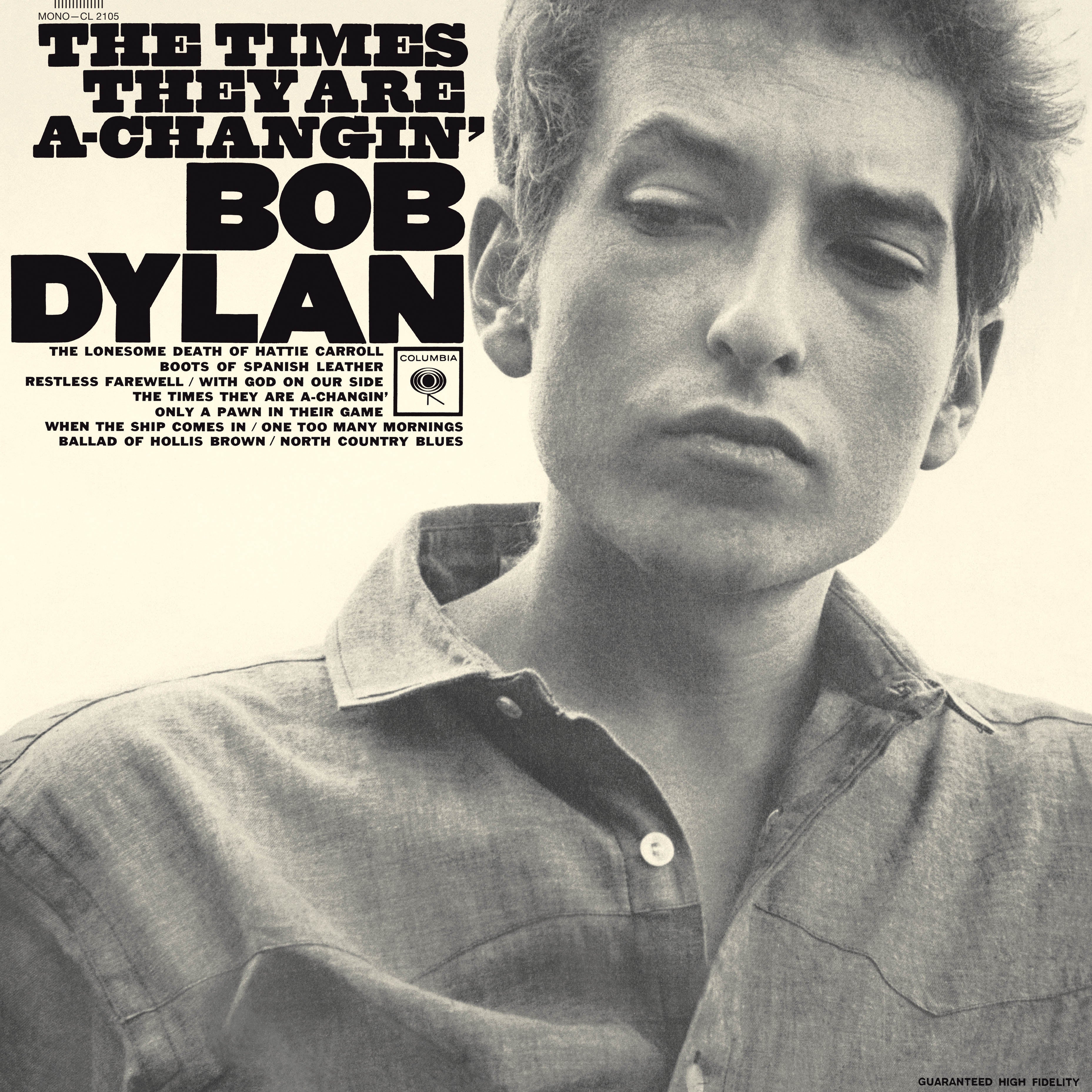 (1964) The Times They Are a-Changin' — album cover